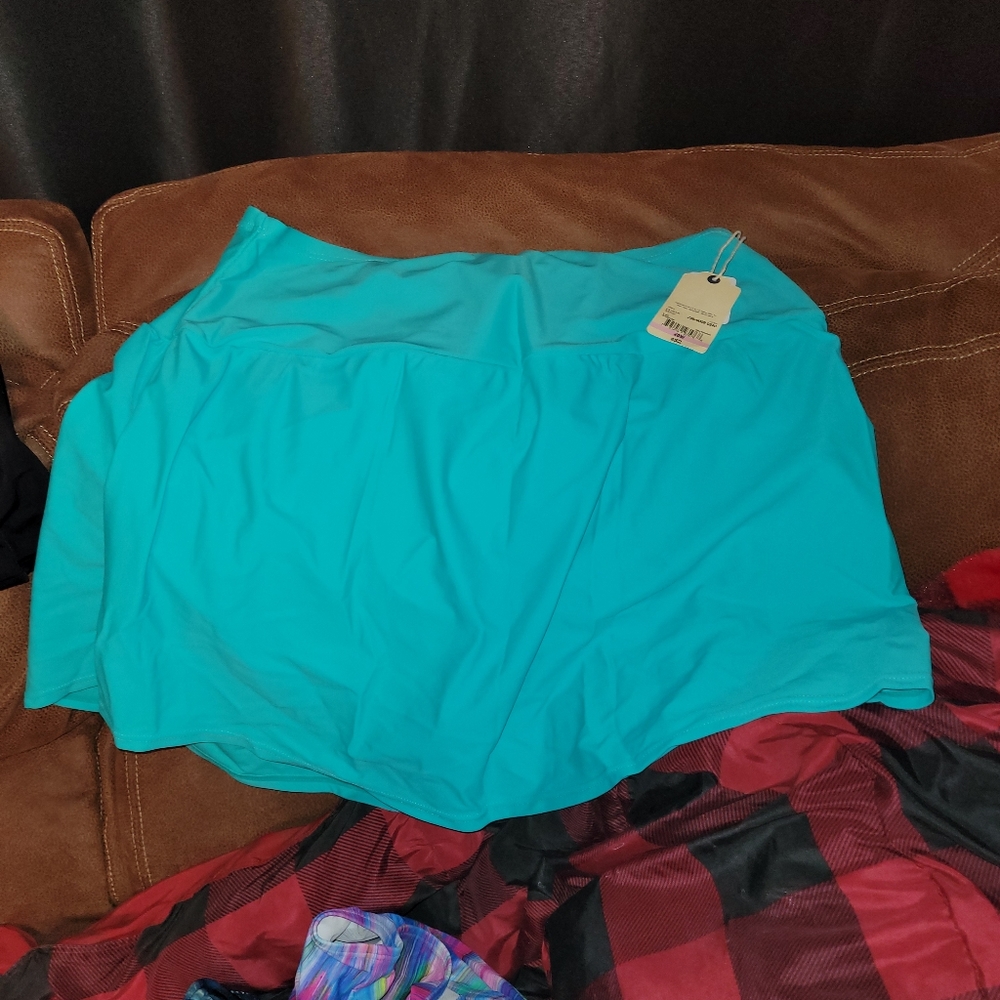 New JC Penney Blue swim skirt size 20W